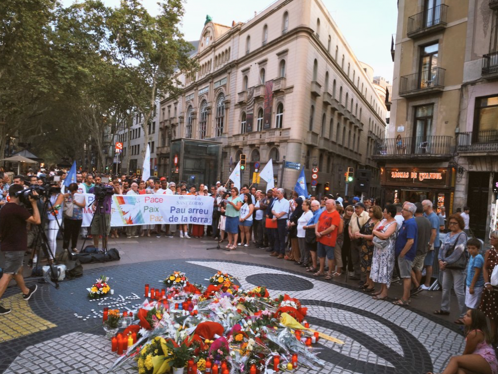 Un an après le terrible attentat sur la Rambla de Barcelone - www.santegidio.ch