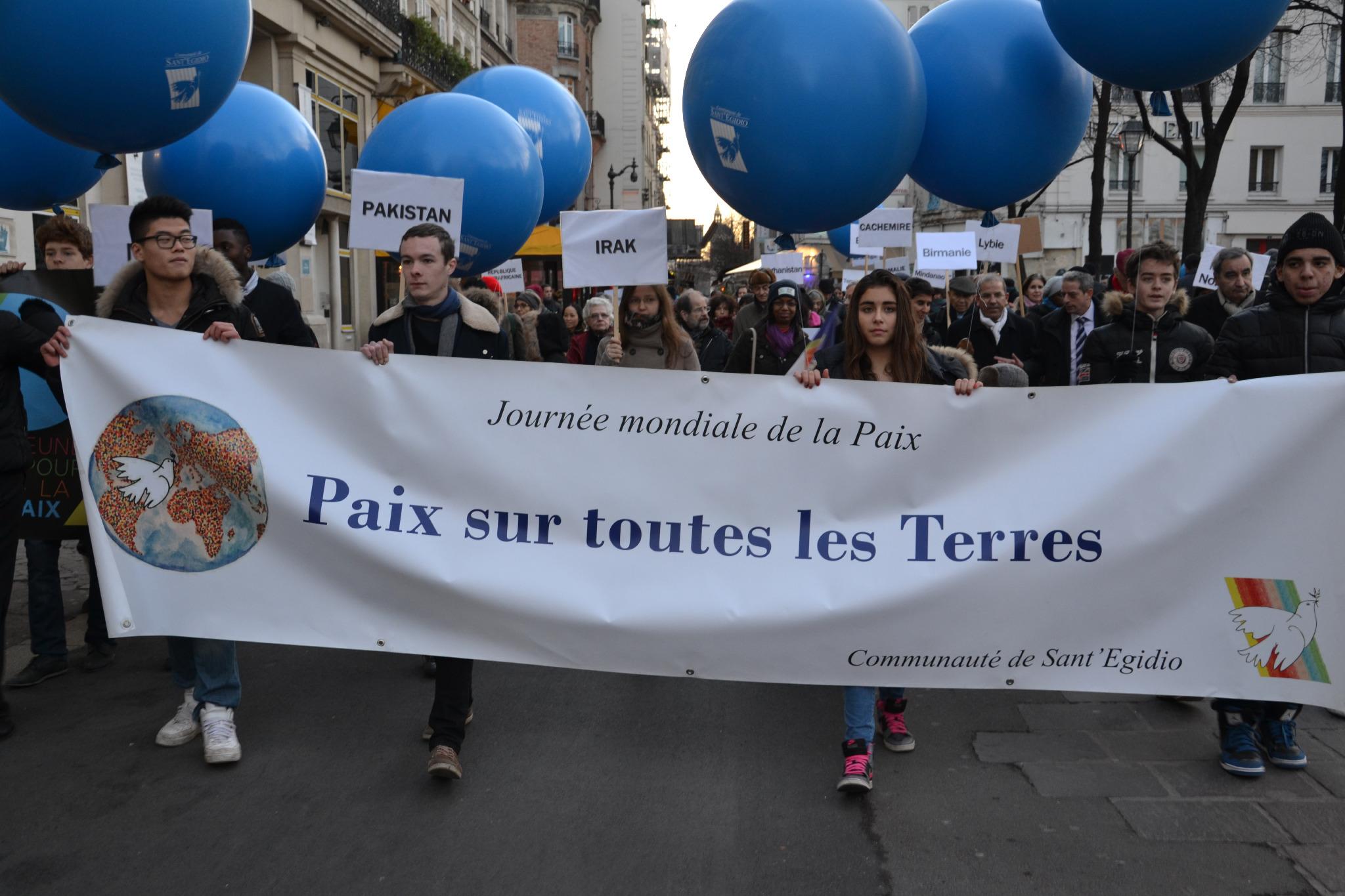 Un message de paix pour le Nouvel An 2020 - www.santegidio.ch